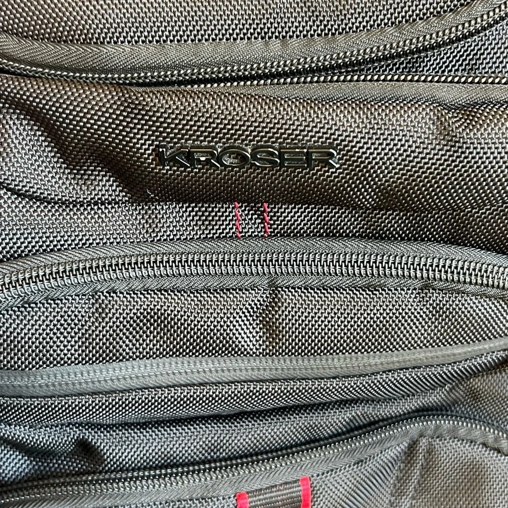 EXCELLENT CONDITION!! Kroser Black and Red Men's Backpack